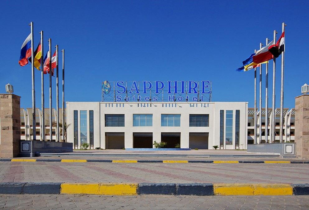 Golden 5 Sapphire Suites Hotel Hurghada Exterior foto