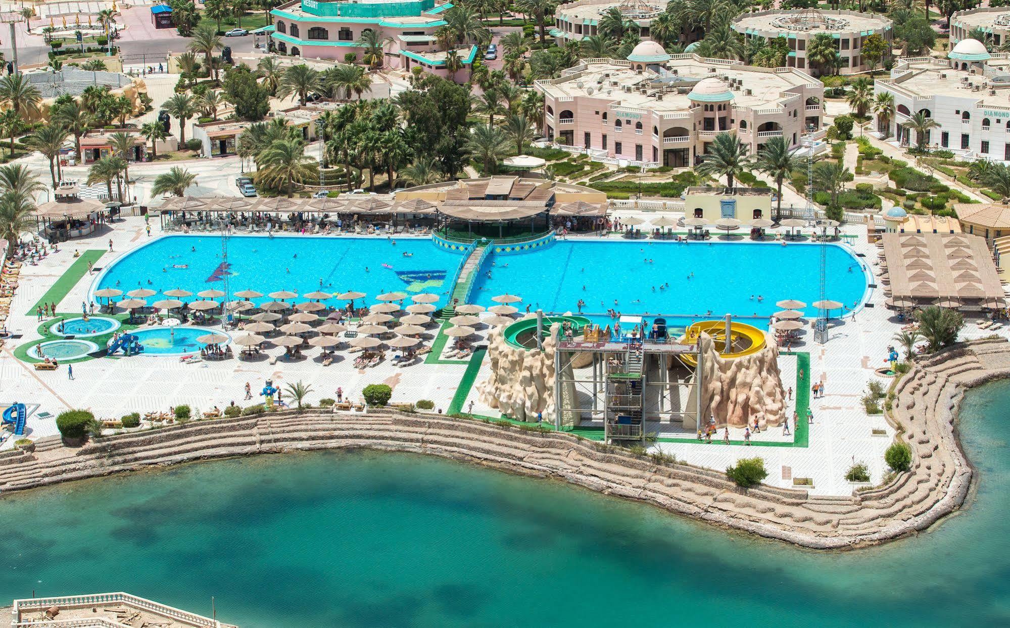 Golden 5 Sapphire Suites Hotel Hurghada Exterior foto