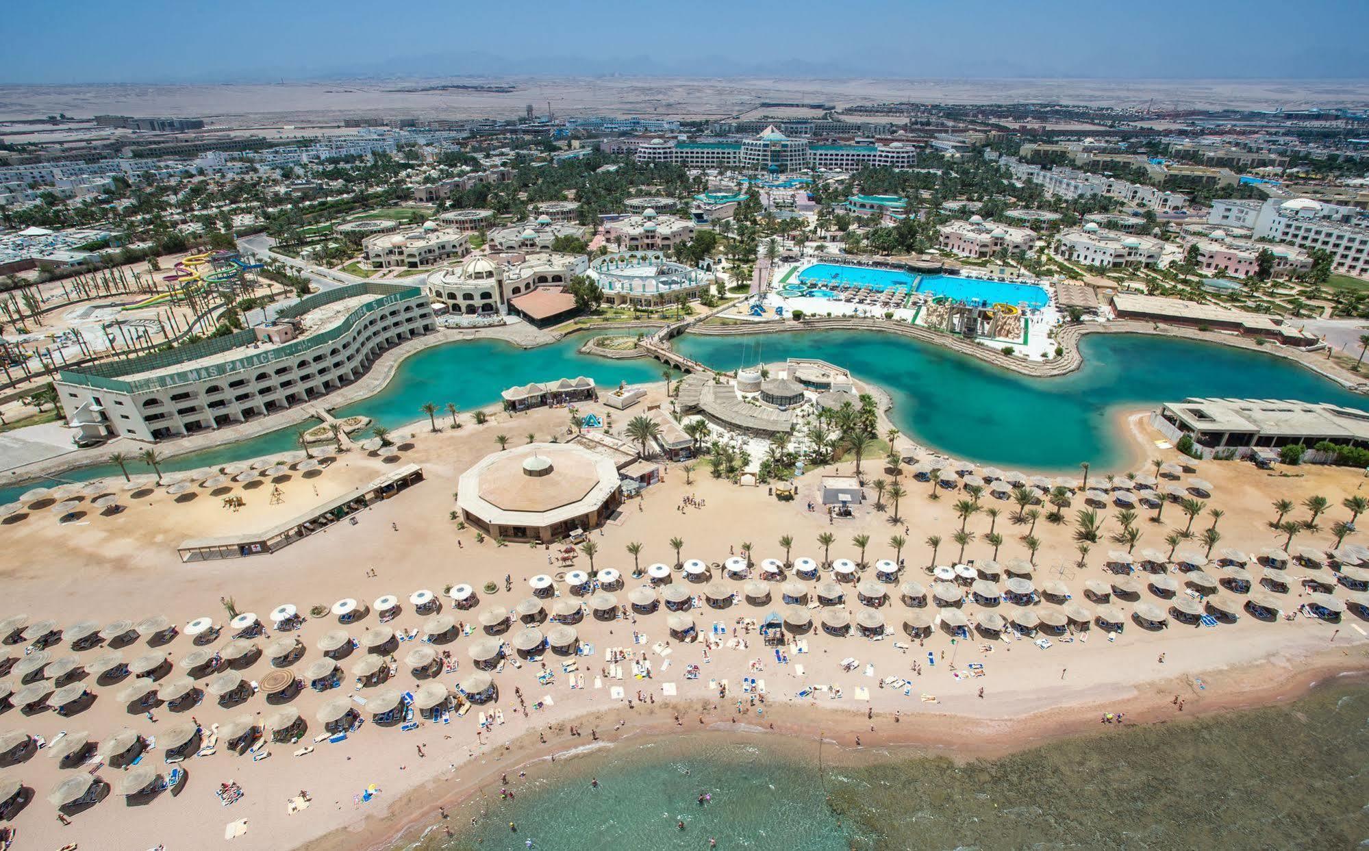 Sapphire Suites Hotel Hurghada Exterior foto