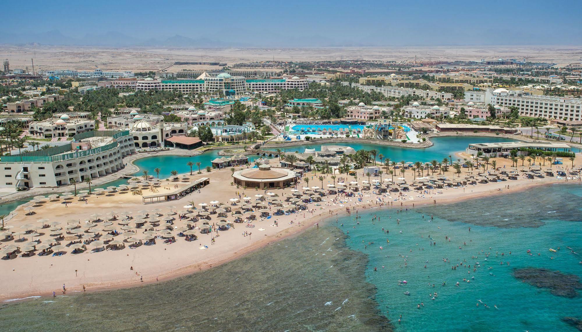 Sapphire Suites Hotel Hurghada Exterior foto